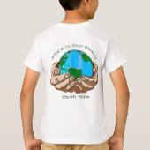 彼女は私たちのハンドコレクションに入っている Tシャツ (裏面)