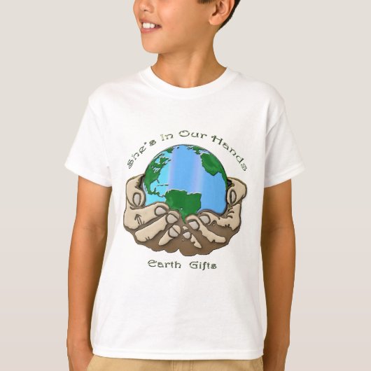 彼女は私たちのハンドコレクションに入っている Tシャツ (正面)