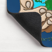 彼女は私たちの手の中にエコ環境 マウスパッド (コーナー)