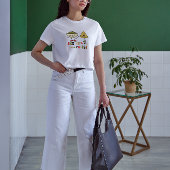 彼女は私にぴったり合う Tシャツ