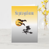 彼女は私に魔法をかけた カード (黄色い花)