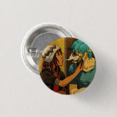 彼女は私のアンプを吹きます 缶バッジ (正面&裏面)