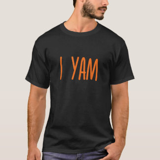 彼女は私のサツマイポテトTシャツ私のYAMカップルの試合 Tシャツ