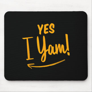 彼女は私のサツマイモIヤムマッチングカップル感謝していだ マウスパッド