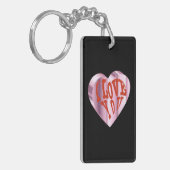 彼女は私のハートに鍵を持っている キーホルダー (正面左)