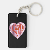 彼女は私のハートに鍵を持っている キーホルダー (裏面)