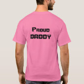 彼女は私のハート(DADDYS)の自慢するワイシャツを盗みました Tシャツ (裏面)