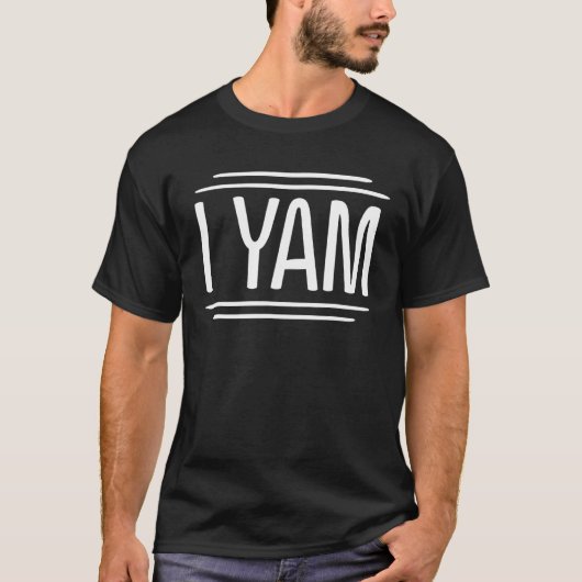彼女は私の甘いじゃがいもの Tシャツ (正面)