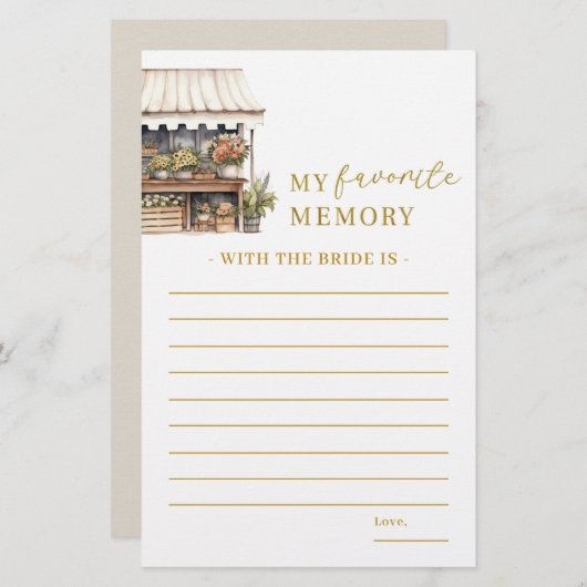 彼女は私の記憶ゲームを市場からお気に入りの外れている (正面/裏面)