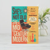 彼女は私は世紀半ばのパーティー招待状だモダンよ 招待状 (スタンド正面)