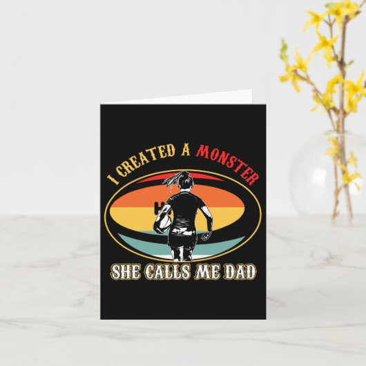 彼女は私をパパラグの父の日と呼ばれる怪物を作成 カード (黄色い花)