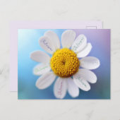 「彼女は私を愛している」デイジーはがき ポストカード (正面/裏面)