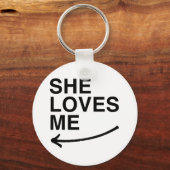 彼女は私を愛離れしている キーホルダー (正面)