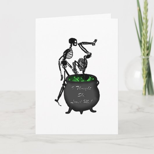 彼女は私考えを愛していた カード (正面)