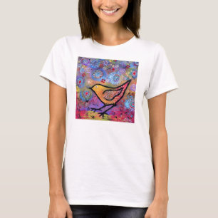 彼女は秘密庭の女性のTを見つけました Tシャツ
