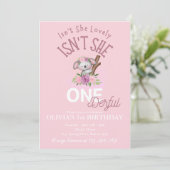 彼女は素敵ではない彼女はOneDerfulカスタマイズ可能 招待状 (スタンド正面)