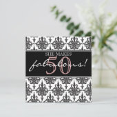 彼女は素晴らしい!誕生日パーティーの招待 招待状 (スタンド正面)