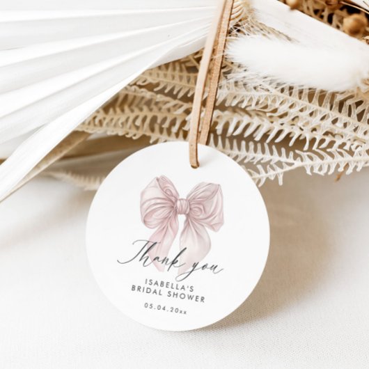 彼女は結び目ブライダルシャワーメッセージカード フェイバータグ