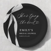「彼女は結婚する」ブライズシャワーパーティー ペーパープレート