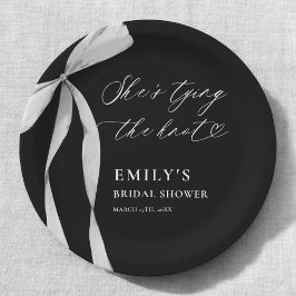 「彼女は結婚する」ブライズシャワーパーティー ペーパープレート