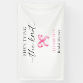「彼女は結婚する」 ブライダルシャワーのカスタム装飾 横断幕 (縦)