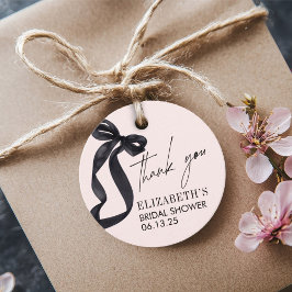 「彼女は結婚する」ブライダルシャワーパーティーの景品 フェイバータグ