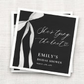 「彼女は結婚する」 ブライダルシャワーパーティー スタンダードカクテルナプキン