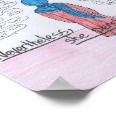 彼女は続けた（ひじゃび） ポスター (角)