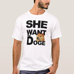 彼女は総督がほしいと思います Tシャツ