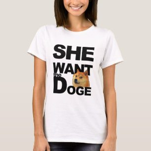 彼女は総督がほしいと思います Tシャツ