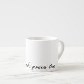 彼女は緑茶を飲みます エスプレッソカップ (正面右)