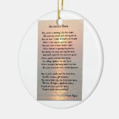 「彼女は美しいを歩く」バイロンオーナメント セラミックオーナメント (左)