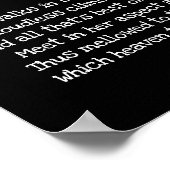 彼女は美しいを歩く ポスター (角)