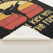 彼女は美しい彼女は恵み彼女はFaであなたを蹴る シェルパブランケット (3/4)