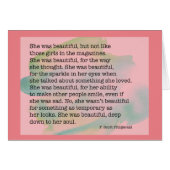 彼女は美しかった (正面横)