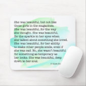 彼女は美しかった マウスパッド (マウス)