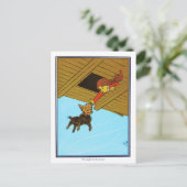 彼女は耳によってトトをつかまえました ポストカード (スタンド正面)