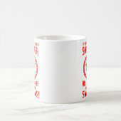 彼女は背がもし低く太っていて、大きいのは問題だ コーヒーマグカップ (中央)