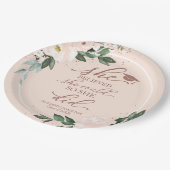 彼女は自分が信じパーティー紙を卒業した ペーパープレート (アングル)