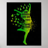 彼女は自分が誰であるかを思い出し、試合は変わった ポスター (正面)