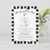 彼女は自分のブーブライダルシャワーを見つけた 招待状 (スタンド正面)