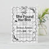 彼女は自分のブーブライダルシャワーを見つけた 招待状 (スタンド正面)