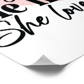 彼女は自分の愛する人生を設計した感動的 ポスター (角)