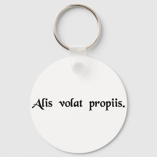 彼女は自分の羽で飛ぶ キーホルダー (正面)