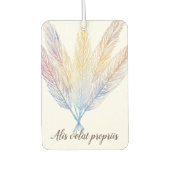 彼女は自分の羽を持って飛ぶのが当然だ カーエアーフレッシュナー (正面)