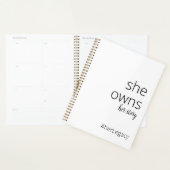 彼女は自分の話を持っている | 女やる気を起こさせる性引用文 プランナー手帳 (ディスプレー)
