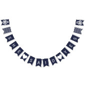 彼女は航海のな結婚式の旗布賛成しました バンティングフラッグ (全)