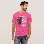 彼女は良い女の子である彼女のママを愛しているイエスアメリカ Tシャツ (正面フル)