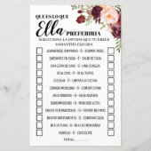 彼女は英語のゲームをシャワースペインのする (裏面)