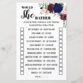 彼女は英語のゲームをシャワースペインのする (正面)